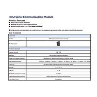 Módulo de Comunicación Serial WELLAUTO IOM COM Compatible con Controladores Lógicos Programables Siemens