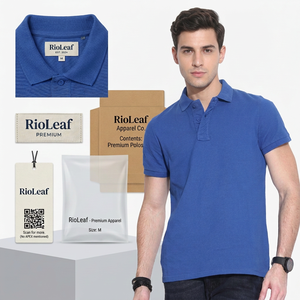 เสื้อโปโลชาย 220 GSM แขนสั้น ปักโลโก้ตามสั่ง รับผลิตแบรนด์ส่วนตัว ขายส่งจากโรงงาน - Product Image 6