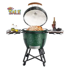 2020 SEB/เหล็กกล้าย่างไข่บาร์บีคิว Kamado Xl 24ถ่านสูบบุหรี่เตาอบพิซซ่าเซรามิก,ย่างบาร์บีคิวโคโมโด,ย่างจีน