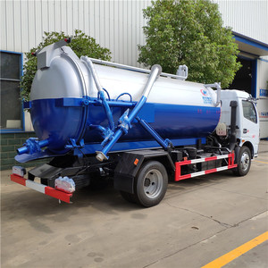 Camión Cisterna de Drenaje de Líquidos de Aguas Residuales y Lodos Sépticos con Aspiradora de Vacío de 6000 Litros - Product Image 5
