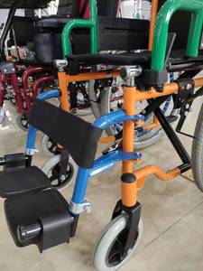 De aluminio plegable luz Manual pediátrica silla de ruedas para los niños - Product Image 4