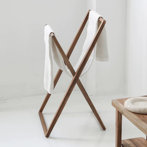 <span class=keywords><strong>Mueble</strong></span> de Exhibición, Estante Organizador de Ropa Moderno de Madera Plegable y Desmontable de Dos Niveles - Product Image 5