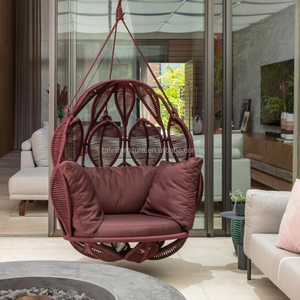 Вилла внутренний двор для отдыха на открытом воздухе веревка качели балкон патио отель курорты водонепроницаемый и солнцезащитный крем мебель - Product Image 6