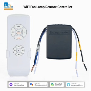 Controlador de Ventilador de Techo Inteligente EWelink con Pantalla OLED RM433 R2, Eléctrico, de Plástico, Compatible con <span class=keywords><strong>Android</strong></span>, <span class=keywords><strong>Alexa</strong></span> y Google Home Assistant - Product Image 5