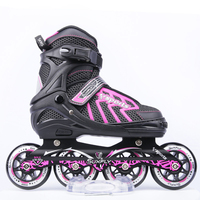 Nouveauté Patins à roulettes en ligne rétractables à 4 roues en aluminium respirants pour hommes et femmes