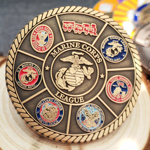 Nhà Sản Xuất Cá Nhân Tùy Chỉnh Kim Loại Tiền Xu Huy Chương Dây Cạnh Tùy Chỉnh Khắc Thách Thức Tiền Xu Cho Quà Tặng - Product Image 5