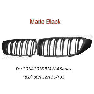 2x Parrilla Delantera Doble de Estilo M4 para BMW F32 F33 F36 F80 F82 2013-2018 Cabriolet Coupe 425i 430i 440i 435i - Product Image 3