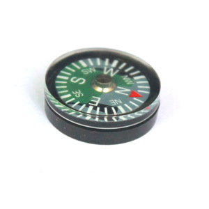 Compass 20mm Diameter Copper Cap Pointer Display Hiking Outdoor Navigation Tool - Product Image 1