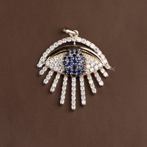 Collar de Oro y Plata Premium para Mujer, Elegante, de 10K, 14K, 18K, Joyería de Lujo con Diamante Cultivado en Laboratorio - Product Image 1