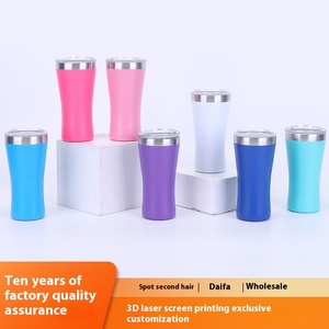 Nouvelle tasse isolée portable en acier inoxydable pour le voyage en voiture Nouveau produit de commerce extérieur-Thermos de bière et d'eau froide sous vide en plein air - Product Image 2