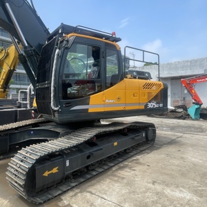 Excavatrice sur chenilles hydraulique d'occasion HYUNDAI R305LC-9T de 30 tonnes pour l'exploitation minière et la construction - Product Image 3