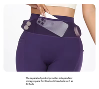 Nouveaux shorts de sport transfrontaliers 2026 – Double couche, évacuation de l'humidité, unisexe, pour marathon, course à pied, yoga, compression, été