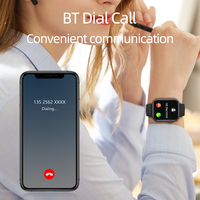 SENBONO G20 Reloj Inteligente Cuadrado OEM ODM para Hombre con Llamadas BT y Pantalla Grande HD, Smartwatch Deportivo para Hombre y Mujer para IOS, Android, Xiaomi