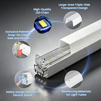 Éclairage LED Hexagonal Modulaire Industriel pour Ateliers et Salles Blanches – Luminaire de Plafond Commercial de Qualité Professionnelle
