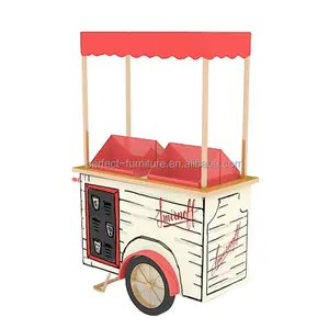 Outdoor Mobiele Keuken Straat Fast Food Kiosk Bier Mobiele Water Bar Bevroren Yoghurt Food Kar