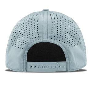 Fashion Dad Script 5 Panel Cap Rope Trim Lightweight Comfortable Baseball Hat for Travel - Product Image 2