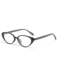 Gafas Retro Maillard con montura de ojo de gato TR90 para mujer, gafas graduadas 6614-1