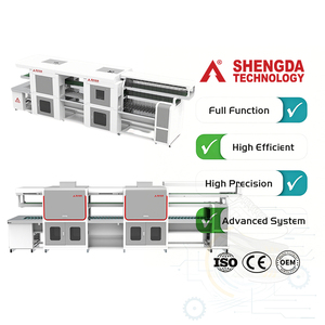 Ligne de production de machines à fabriquer des chaussures en cuir sport et décontractées, équipement de traitement personnalisable, spécifications sur mesure disponibles, machines circulaires stéréo à double couche - Product Image 2