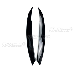 2 Piezas/lot Cubiertas Decorativas de ABS para Faros Delanteros (Cejas/Párpados) para Volkswagen VW Jetta MK6 Sagitar NCS 2010 2011-2018 Estilo Automotriz - Product Image 4