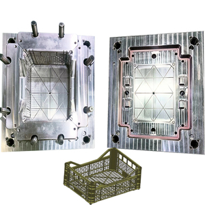 Moule de caisse de légumes en plastique de haute qualité pour boîte/conteneur empilable de moulage par injection de corbeille de fruits - Product Image 2