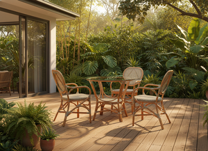 Jamaica <b>Chair</b> Handmade Wooden & <b>Rattan</b> Asian Design Living Room Furniture for Home Apartment and Hotel Use From Indonesia - Product Image 5