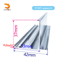 Diffuseur d'air en profilé en T en alliage d'aluminium série 6000, grille de climatisation de plafond avec service de découpe