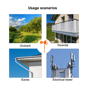 OMNI CATCH a energia solare in plastica ecologica 360 specchio rotante riflettente Repeller per uccelli-funzione vocale personalizzabile - Product Image 2