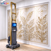 Imprimante murale UV LINCJET LC-A2 pour murs en verre, machine d'impression numérique mobile pour l'art sur verre et les cloisons
