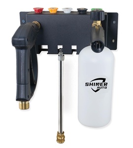 Rak <span class=keywords><strong>Display</strong></span> Dinding untuk Perawatan Mobil, Solusi Penyimpanan Otomatis untuk Aksesoris Mobil dan Foam Cannon - Product Image 2