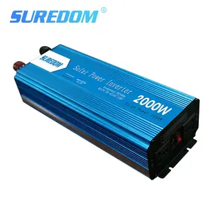 Suredom-convertidor portátil de onda sinusoidal pura para soldadura, inversor de 500w, 1000w, 2000w, 12V, 24v, 48v a 110v, 220v, 240v