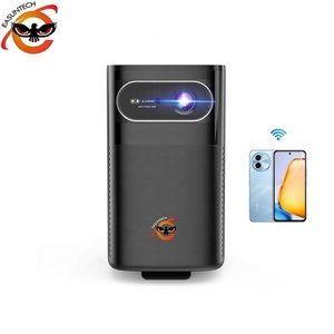 โปรเจคเตอร์พกพา EASUNTECH M1 แบตเตอรี่ในตัว Wifi Full HD 1080p ชาร์จซ้ำได้ ฉายภาพ 3 มิติ ทีวี LED ระบบ Android DLP สมาร์ท 4K ขนาดเล็ก สำหรับดูหนัง - Product Image 1