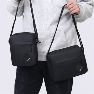 Men's Oxford Cloth Crossbody <b>Bag</b> <b>Small</b> Lightweight Shoulder <b>Bag</b> For Everyday Use Sport Style - Product Image 3