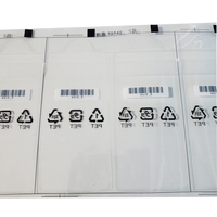 Autocollant transparent personnalisé, étiquette auto-adhésive sur papier double face