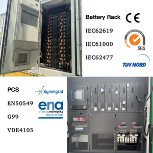 Precio de Fábrica Original, Sistema de Almacenamiento de Energía con Batería de Litio de 1Mwh 500kwh, Solución de Sistema de Energía Solar Fuera de la Red en Contenedor - Product Image 4