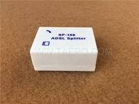 Divisor de potencia Red RJ45 Divisor de potencia ADSL Precio al por mayor Divisor de filtro ADSL Teléfono Línea RJ11 Divisor de módem ADSL