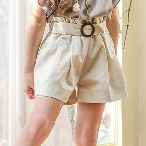 Pantalons en jean courts à entrejambe bas pour filles, mode chinoise express - Product Image 1