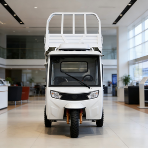 Tricycle à benne basculante motorisé |   Roues arrière doubles hydrauliques robustes pour <span class=keywords><strong>transport</strong></span> commercial/agricole/ingénierie, tricycle - Product Image 4