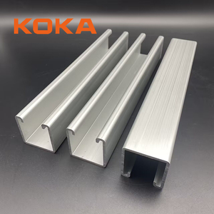 कोका हॉट सेल एल्यूमीनियम 6005 41x21 41x41 ठोस स्ट्रैट चैनल - Product Image 6