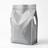 Sacs à café personnalisés en Mylar à fond plat 250G 500G 1Kg refermables pour usage alimentaire, tailles et design de logo personnalisés