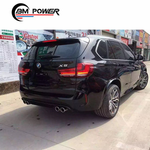 Materiale di alta qualità PP <span class=keywords><strong>X5</strong></span> <span class=keywords><strong>F15</strong></span> M stile body kit per <span class=keywords><strong>X5</strong></span> <span class=keywords><strong>F15</strong></span> per X5M stile con la parte anteriore del paraurti grill sistema di scarico e paraurti posteriore - Product Image 6