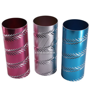 Fournisseur chinois en gros de matériaux de construction, <span class=keywords><strong>barre</strong></span> de tube de coupe en forme de spirale ronde et creuse colorée, profilé en alliage d'aluminium - Product Image 4