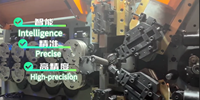 Máquina Automática para Fabricar Resortes Goldlion CK8120 |   Programación 3D |   Equipo de resortes de alambre de 6-12 mm