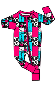 Pijama de Bambú para Bebé con Volantes y Cierre, Manga Larga, Diseño de Pascua para Niños, Ropa de Bebé - Product Image 3