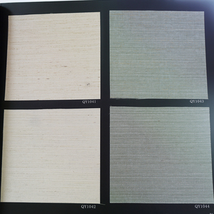 MYWIND Nouveau Papier Peint Naturel de Luxe en Sisal Tissé à la Main, Vert, Blanc, Argent, Or pour la Décoration Intérieure d'Hôtels et de Maisons - Product Image 3