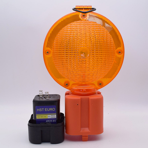DEKE DK LED LED alimenté par batterie avertissement trafic Construction Barricade clignotant lumière - Product Image 5