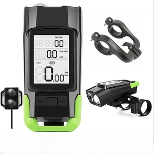 Lampe de <span class=keywords><strong>vélo</strong></span> rechargeable USB avec compteur de code Veilleuse Lampe de poche Lampe de <span class=keywords><strong>vélo</strong></span> de montagne avec <span class=keywords><strong>klaxon</strong></span> - Product Image 4