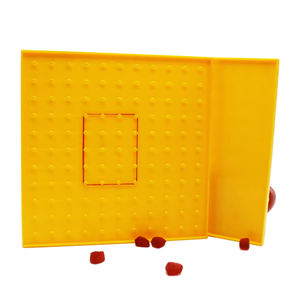 กระดานเรขาคณิตสองด้านแบบมอนเตสซอรี่ 7x7 ช่อง สำหรับเด็ก ฝึกสมองด้วยภาพ - Product Image 4