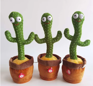 Giocattolo di Peluche <span class=keywords><strong>Cactus</strong></span> Cantante e Danzante, <span class=keywords><strong>Cactus</strong></span> <span class=keywords><strong>Parlante</strong></span> che Ripete, Giocattolo Elettrico <span class=keywords><strong>Cactus</strong></span> Oscillante per l'Intrattenimento dei Bambini - Product Image 4