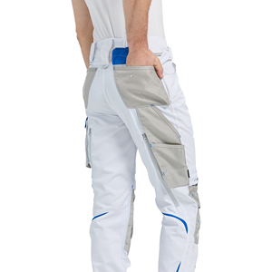 Pantalon de travail pour <span class=keywords><strong>homme</strong></span>, style cargo, double genouillère, résistant, pour la construction, la randonnée, le travail, la peinture - Product Image 4