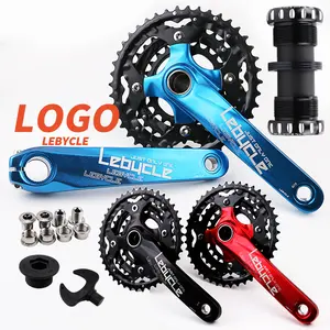 Lebycle MTB 104BCD Chainrings Mountain Bike Chainrings Round Narrow Wide Single Speed 40T-52T Fits Shimano Bicycle Chainrings